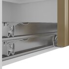 Guarda Roupa Solteiro 2 Portas 3 Gavetas Veneto Branco