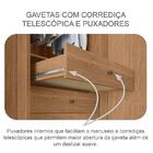 Guarda Roupa Solteiro 2 Portas 3 Gavetas Virtus 100 Mdf Novo