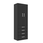 Guarda Roupa Solteiro 2 Portas 4 Gavetas Cms24 Evidência Móve