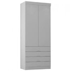 Guarda-roupa Solteiro 2 Portas 4 Gavetas Itália Made Marcs Br