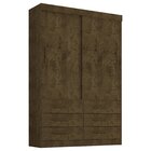 Guarda Roupa Solteiro 2 Portas 6 Gavetas Luana Sallêto Móveis