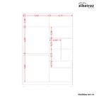 Guarda Roupa Solteiro 2 Portas  3 Gavetas Flex Frizatto Albat