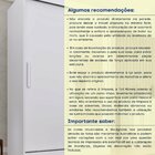 Guarda Roupa Solteiro 2 Portas Com Espelho E Pés Bulgaria 133