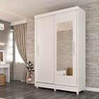 Guarda Roupa Solteiro 2 Portas Com Espelho E Pés Bulgaria 133
