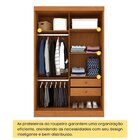 Guarda Roupa Solteiro 2 Portas Com Espelho E Pés Bulgaria 133