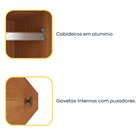 Guarda Roupa Solteiro 2 Portas Com Espelho E Pés Bulgaria 133