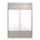 Guarda-roupa Solteiro 2 Portas Com Espelho Samambaia Cabecasa