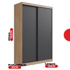 Guarda-roupa Solteiro 2 Portas Correr 2 Gavetas Tuco Yescasa