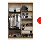 Guarda-roupa Solteiro 2 Portas Correr 2 Gavetas Tuco Yescasa