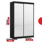 Guarda-roupa Solteiro 2 Portas De Correr 2 Gavetas E 6 Espelh