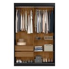 Guarda-roupa Solteiro 2 Portas De Correr 2 Gavetas E Espelho