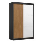 Guarda-roupa Solteiro 2 Portas De Correr 2 Gavetas E Espelho