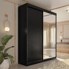 Guarda-roupa Solteiro 2 Portas De Correr 2 Gavetas E Espelho