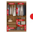 Guarda-roupa Solteiro 2 Portas De Correr 2 Gavetas E Espelho