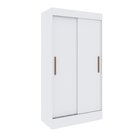 Guarda Roupa Solteiro 2 Portas De Correr 2 Gavetas Lyon  Bran