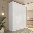 Guarda-roupa Solteiro 2 Portas De Correr 2 Gavetas Peônia Yes