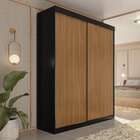 Guarda-roupa Solteiro 2 Portas De Correr 2 Gavetas Peônia Yes