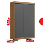 Guarda-roupa Solteiro 2 Portas De Correr 2 Gavetas Peônia Yes