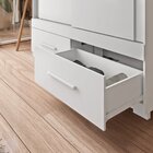 Guarda-roupa Solteiro 2 Portas De Correr 2 Gavetas Sereno Bra