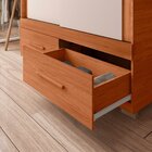 Guarda-roupa Solteiro 2 Portas De Correr 2 Gavetas Sereno Fre