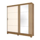 Guarda-roupa Solteiro 2 Portas De Correr 3 Gavetas Com Espelh