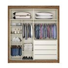 Guarda Roupa Solteiro 2 Portas De Correr 4 Gavetas Zurique Mó