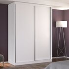 Guarda Roupa Solteiro 2 Portas De Correr  Branco