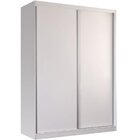 Guarda Roupa Solteiro 2 Portas De Correr  Branco