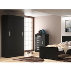 Guarda Roupa Solteiro 2 Portas De Correr Berlim Evidência Móv