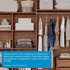 Guarda-roupa Solteiro 2 Portas De Correr Com Espelhos 231cm 1