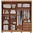 Guarda-roupa Solteiro 2 Portas De Correr Com Espelhos 231cm 1