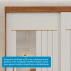 Guarda-roupa Solteiro 2 Portas De Correr Com Espelhos 231cm 1