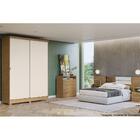 Guarda Roupa Solteiro 2 Portas De Correr E 2 Gavetas C/ Pés C