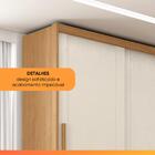 Guarda Roupa Solteiro 2 Portas De Correr Em Mdf Splendido Zan