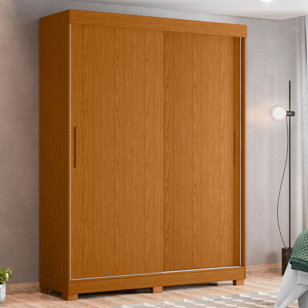 Guarda Roupa Solteiro 2 Portas De Correr Flex Color Spin Alba