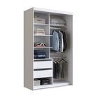 Guarda-roupa Solteiro 2 Portas De Correr Rc2205 Branco