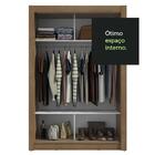 Guarda-roupa Solteiro 2 Portas De Correr Rustic Milano Madesa