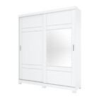 Guarda Roupa Solteiro 2 Portas Deslizantes 3 Gavetas Verg Henn