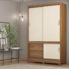 Guarda Roupa Solteiro 2 Portas Estilo Ii 22520 Amendola Off W