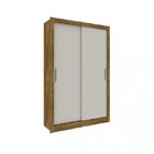 Guarda-roupa Solteiro 2 Portas Genebra Espresso Móveis Ipê Ru