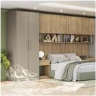 Guarda-roupa Solteiro 2 Portas Modulado Conect L562 - Kappesb