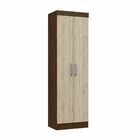 Guarda-roupa Solteiro 2 Portas Rp2200 Cacau/malbec - Decibal