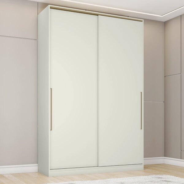 Guarda Roupa Solteiro 2 Portas Seletto  Areia Hp