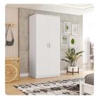 Guarda-roupa Solteiro 2 Portas Sleep Branco Caemmun