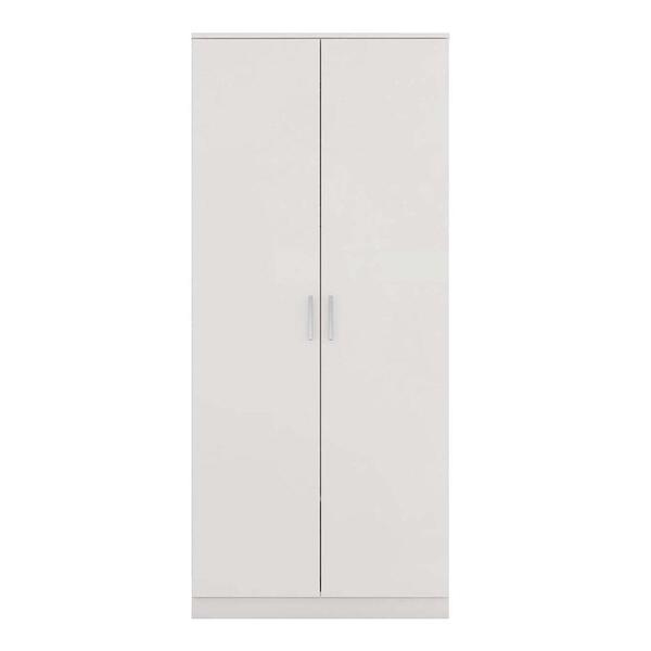 Guarda-roupa Solteiro 2 Portas Sleep Branco Caemmun