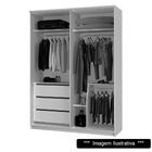 Guarda Roupa Solteiro 2 Portas Spazio F08 Freijó - Mpozenato