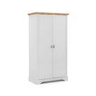 Guarda-roupa Solteiro 2 Portas Toledo Branco