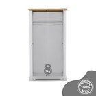 Guarda-roupa Solteiro 2 Portas Toledo Branco