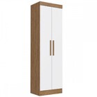 Guarda-roupa Solteiro 2 Portas Wood/branco Rp2201 - Decibal