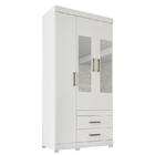 Guarda Roupa Solteiro 3 Porta 2 Gavetas Star 3.2 Com Espelho